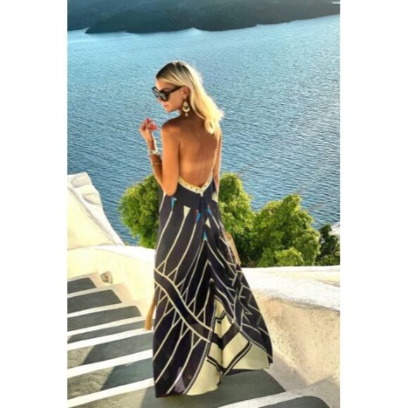 Volantis Fringe Saba in Brown - Picture 3 of 7